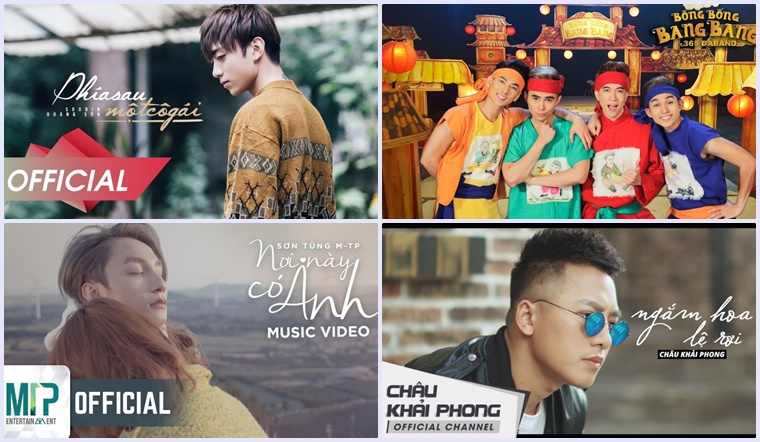 top 10 bài hát hay nhất